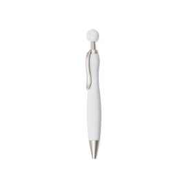 Ручка шариковая, белый, Цвет: белый, Размер: 1.5x13.5 см