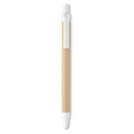 Ручка бумага/кукурузн.пластик, белый, Цвет: белый, Размер: 1x14 см