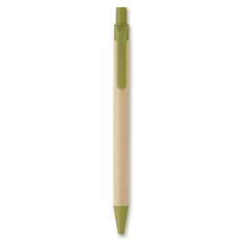Ручка бумага/кукурузн.пластик, лайм, Цвет: лайм, Размер: 1x14 см