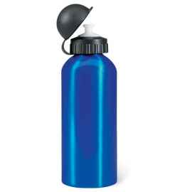 Бутылка спортивная, синий, Цвет: синий, Размер: 7x21 см