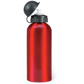 Бутылка спортивная, красный, Цвет: красный, Размер: 7x21 см