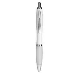 Ручка шариковая, белый, Цвет: белый, Размер: 1.3x14 см
