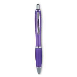 Ручка шариковая, прозрачно-фиолетовый, Цвет: прозрачно-фиолетовый, Размер: 1.3x14 см