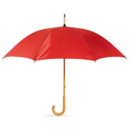 Зонт-трость, красный, Цвет: красный, Размер: 103x89.5 см