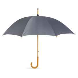 Зонт-трость, серый, Цвет: серый, Размер: 103x89.5 см