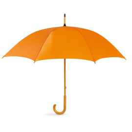 Зонт-трость, оранжевый, Цвет: оранжевый, Размер: 103x89.5 см
