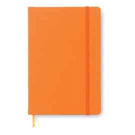 Блокнот, оранжевый, Цвет: оранжевый, Размер: 21x14x1.6 см