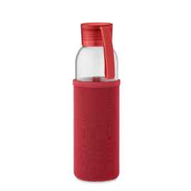 Бутылка 500 мл, красный, Цвет: красный, Размер: 6x22.5 см