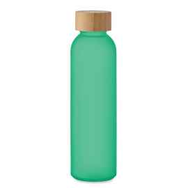 Бутылка 500 мл, прозрачно-зеленый, Цвет: прозрачно-зеленый, Размер: 6x22 см
