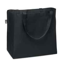 Большая сумка шоппер 600D RPET, черный, Цвет: черный, Размер: 56x18x36 см
