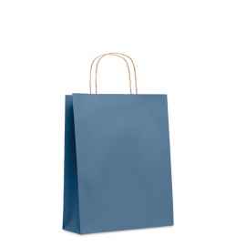 Подарочный пакет средн 90 г/м&#178;, синий, Цвет: синий, Размер: 25x11x32 см
