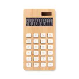 Калькулятор 12-разрядн бамбук, древесный
