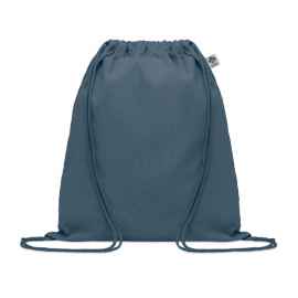 Рюкзак на шнурках, синий, Цвет: синий, Размер: 37x41 см