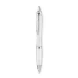Ручка шариковая, прозрачно-белый, Цвет: прозрачно-белый, Размер: 1.3x14.1 см