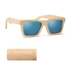 Солнцезащитные очки в футляре, древесный