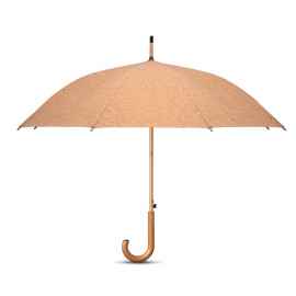 Зонт пробковый, бежевый
