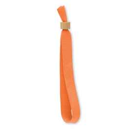 Браслет, оранжевый, Цвет: оранжевый, Размер: 34x1.5 см
