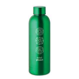 Бутылка, зеленый, Цвет: зеленый-зеленый, Размер: 7x22 см
