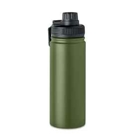 Бутылка 500 мл, тёмно-зелёный, Цвет: Тёмно-зелёный, Размер: 7x22 см