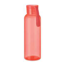 Спортивная бутылка из тритана 500ml, прозрачно-красный, Цвет: прозрачно-красный, Размер: 6x20 см