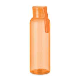 Спортивная бутылка из тритана 500ml, прозрачно-оранжевый, Цвет: прозрачно-оранжевый, Размер: 6x20 см