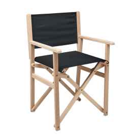 Складной пляжный стул, черный, Цвет: черный, Размер: 83 X 17 CM