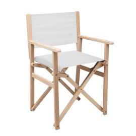 Складной пляжный стул, белый, Цвет: белый, Размер: 83 X 17 CM