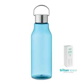 Бутылка 800 мл, прозрачно-голубой, Цвет: прозрачно-голубой, Размер: 7x23 см