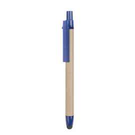 Ручка из картона, синий, Цвет: синий, Размер: 1x13.5 см