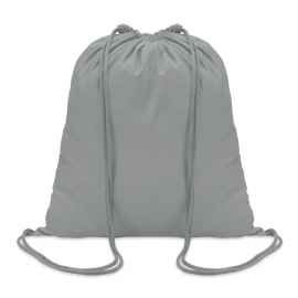 Рюкзак на шнурках 100г/см, серый, Цвет: серый, Размер: 37x41 см