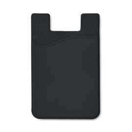 Чехол для пластиковых карт, черный, Цвет: черный, Размер: 5.5x8.5x0.2 см