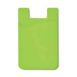 Чехол для пластиковых карт, лайм, Цвет: лайм, Размер: 5.5x8.5x0.2 см