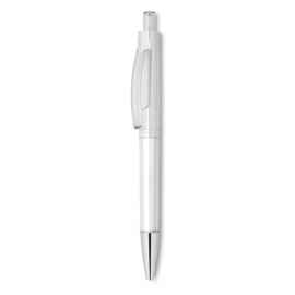 Ручка шариковая, прозрачно-белый, Цвет: прозрачно-белый, Размер: 1x14 см