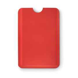 Чехол для кредитной карты, красный, Цвет: красный, Размер: 9x6 см