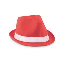 Шляпа, красный, Цвет: красный, Размер: 27x11 см