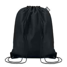 Рюкзак на шнурках, черный, Цвет: черный, Размер: 36x40 см