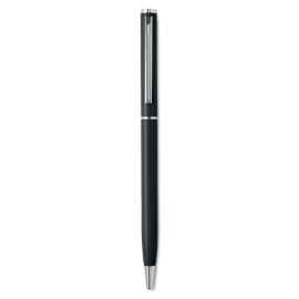 Ручка шариковая алюминиевая, черный, Цвет: черный, Размер: 0.8x13 см