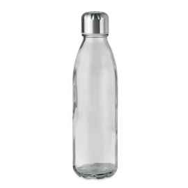 Бутылка для питья 650 мл, прозрачно-серый, Цвет: прозрачно-серый, Размер: 6.5x25 см