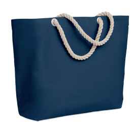Пляжная сумка с ручками, синий, Цвет: синий, Размер: 55x15x39 см