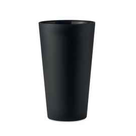 Reusable event cup 500ml, черный, Цвет: черный, Размер: 8x14 см