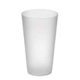 Reusable event cup 500ml, прозрачно-белый, Цвет: прозрачно-белый, Размер: 8x14 см