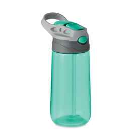 Бутылка Tritan ™ 450 мл, прозрачно-зеленый, Цвет: прозрачно-зеленый, Размер: 9x18.5 см