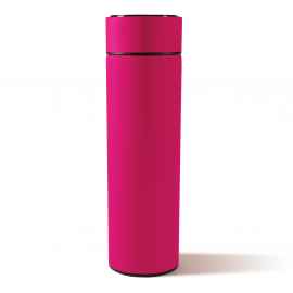 Термос MARK LED soft touch, Розовый, Цвет: розовый
