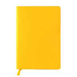 Блокнот NIKA soft touch, Жёлтый, Цвет: Жёлтый