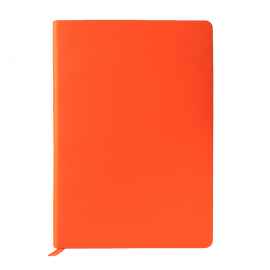 Блокнот NIKA soft touch, Оранжевый, Цвет: оранжевый