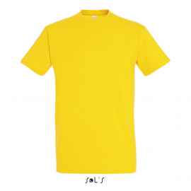 Футболка Imperial мужская 100% хлопок, Жёлтый, Цвет: Жёлтый, Размер: 3XL