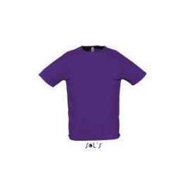 Футболка SPORTY, мужская, полиэстер 140., Фиолетовый, Цвет: фиолетовый, Размер: M