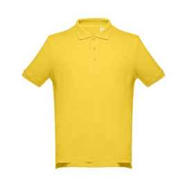 Рубашка поло мужская ADAM, Жёлтый, Цвет: Жёлтый, Размер: L