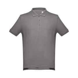 Рубашка поло мужская ADAM, Серый, Цвет: серый, Размер: S
