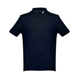 Рубашка поло мужская ADAM, Тёмно-синий, Цвет: тёмно-синий, Размер: S